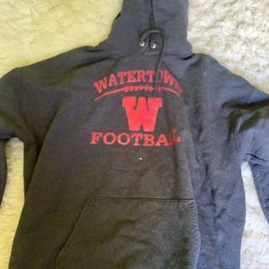 Dark gray sweatshirt